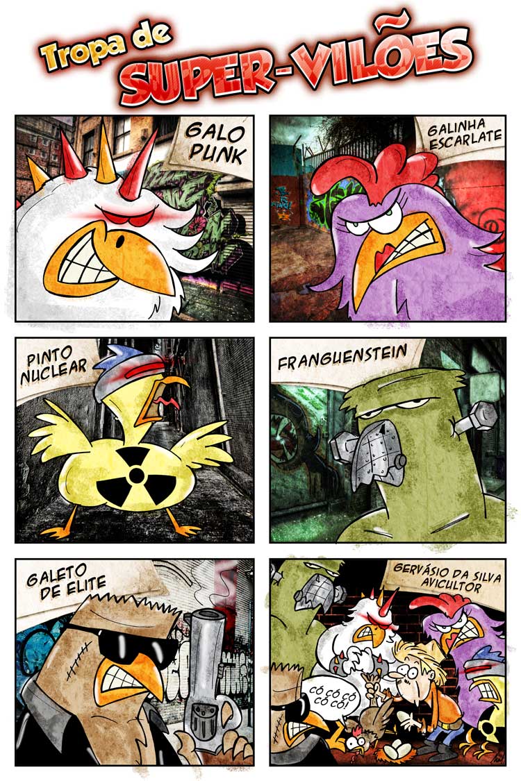 Tropa de super-vilões