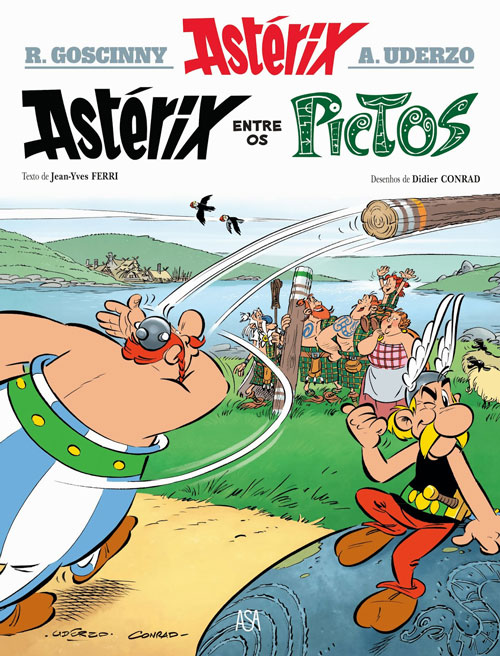 Capa Asterix entre os Pictos